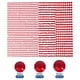 thumbnail image 3 of Pegatinas de Strass Uxcell, Gemas de Strass Autoadhesivas, Pegatinas Brillantes Rojas, 3 of 6