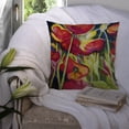 thumbnail image 3 of Carolines Treasures JMK1269PW1414 Poppies Canvas Fabric Decorative Pillow  14Hx14W multicolor, 3 of 4