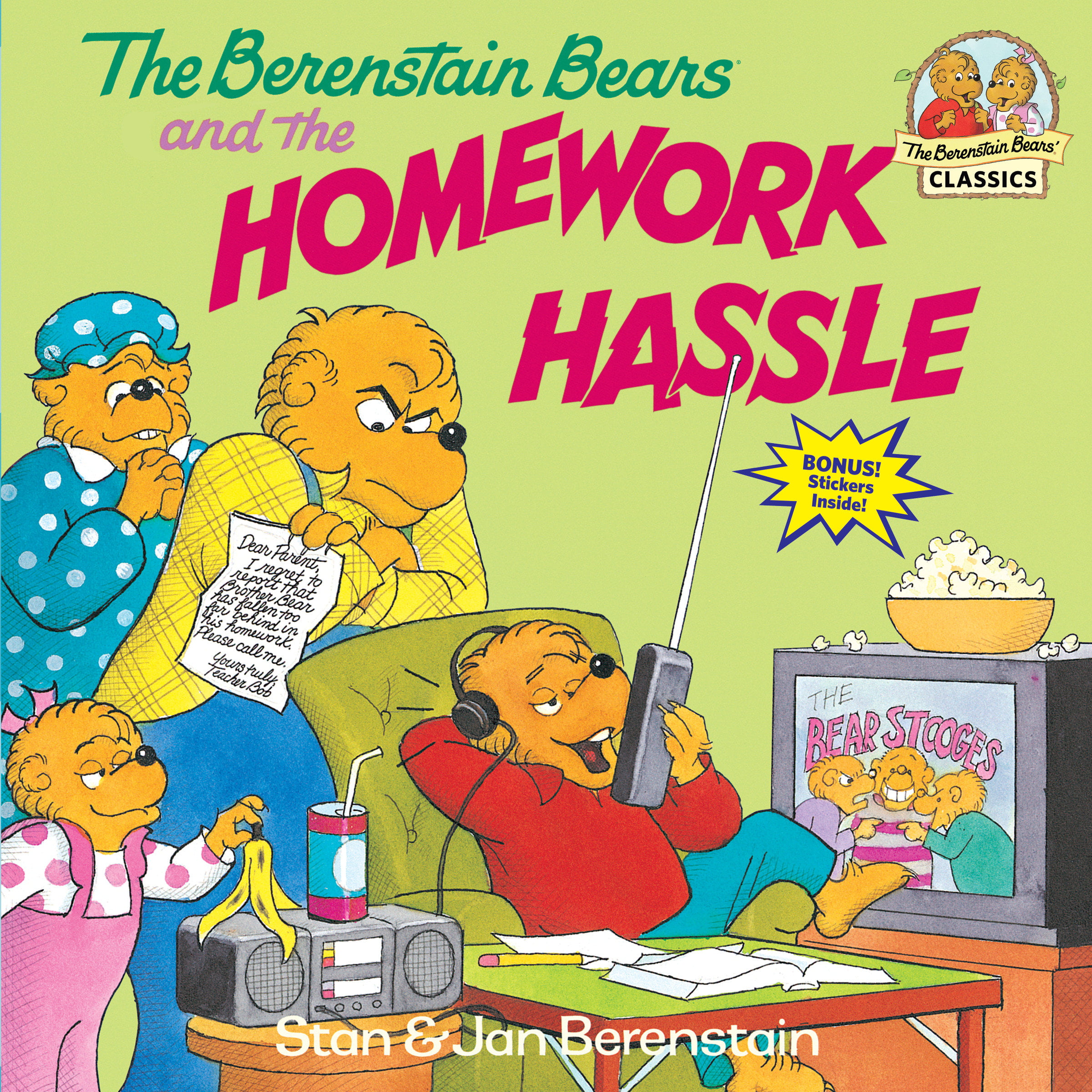 the berenstain bears the homework hassle