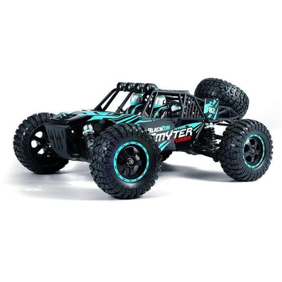 BlackZon BZN540256 Smyter DB Turbo 1- 12 Scale 4WD RTR 3S Brushless Desert Model Buggy, Blue