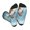 3 Black, variant on Gnome And Red Fox Fishing Print Crew Socks for Men and Women, Men's Soft Moisture-wicking Sock