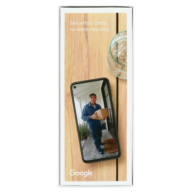 Google Nest Doorbell - Battery-Powered, WiFi Home Security Google Nest Doorbell - Battery-Powered, WiFi Home Security