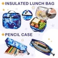 thumbnail image 5 of AoDai Three-piece schoolbag set for teenagers, middle school student backpack, lightweight and durable, casual outdoor backpack, 5 of 8