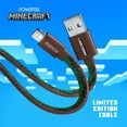 thumbnail image 3 of Liquipel Powertek Minecraft USB-A to Lightning - Grass Block, 3 of 9
