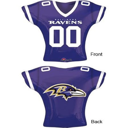 Baltimore Ravens Jersey Shape Foil Balloon 24
