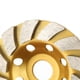 thumbnail image 4 of Muela Abrasiva de Diamante, 12 Dientes Copa de Muela de Segmento de Diamante Disco de Corte para Cortar/Moler Cerámica Hormigón Ecomeon no, 4 of 4