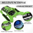 thumbnail image 5 of TOPCHANCES Lightweight Hydration Backpack, Running Backpack with 2L Water Bladder, Breathable Reflective Water Daypack for Hiking Running Cycling (Green), 5 of 9
