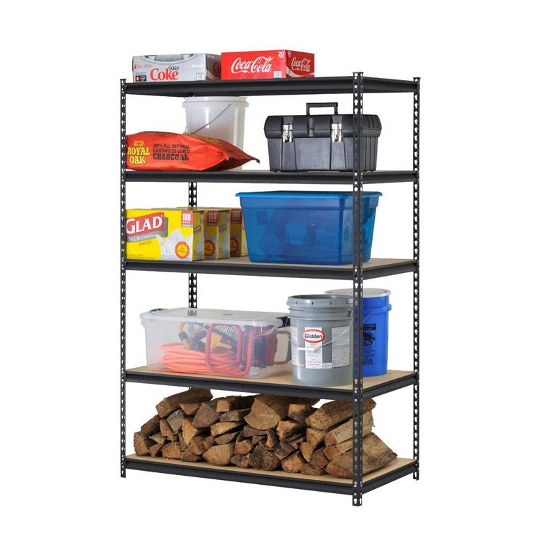 Ktaxon Heavy Duty Adjustable Metal Garage Shelving, 43
