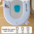 thumbnail image 6 of Eva Toilet Seat Cover, Cat Patterns Travel Portable Toilet Mats, Washable Reusable Toilet Seat Cushions Pasted Toilet Pad Blue, 6 of 6