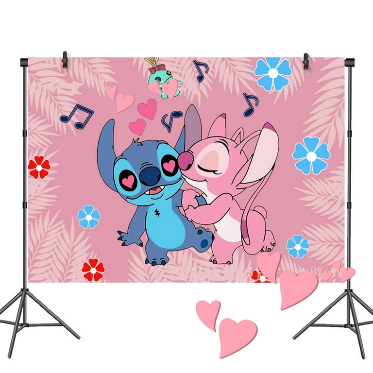 Stitch Birthday Decorations, Stitch Party Supplies Include Banner, Ballons,  Tablecloth, Backdrop, Cake Toppers, Hanging Swirls, Cute Lilo Party