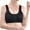 Black, variant on Utoimkio Sports Bras for Women High Support Seamless Padded Low Impact Workout Bra for Yoga Fitness Comfy Soft Everyday Sleep Activewear Bras