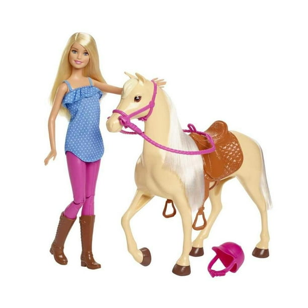 Muñeca Barbie con Caballo Bodega Aurrera en línea