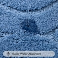 thumbnail image 3 of Ileading Bathroom Rugs Sets 4 Piece, Super Soft and Absorbent Non Slip Microfiber Toilet Bathroom Mats, 3 of 13