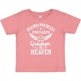 thumbnail image 3 of Inktastic Handpicked for Earth By My Gramps in Heaven with Angel Wings Boys or Girls Baby T-Shirt, 3 of 5