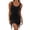 Black, variant on Sherrylily Women Bodycon Ruched Mini Dress Drawstring Stretchy Ribbed Party Club Dresses