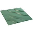 thumbnail image 6 of 11 7/8"W x 11 7/8"H Lane EnduraWall Decorative 3D Wall Panel, Universal Pearl Metallic Sea Mist (Covers 0.98 Sq. Ft.), 6 of 6