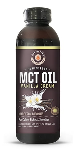Rapid Fire French Vanilla Emulsified MCT Oil, 15 fl oz