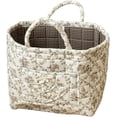 thumbnail image 6 of Quilted Laundry Basket Floral Storage Basket Cute Fabric Laundry Baskets Large Boho Foldable Hamper (Floral09), 6 of 11