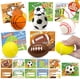 thumbnail image 1 of Juego de pelotas antiestrés deportivas para el día de San Valentín con tarjetas de felicitación, 1 of 7