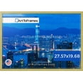 thumbnail image 3 of ArtToFrames 27.57x19.68 Inch - 70x50 CM Green Puzzle Frame for 1000 piece Puzzles.0.81 Inch Custom Wood Puzzle Frames, Olive - Comes with Economy Acrylic, 3 of 6