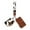 Cow-Brown, variant on Wrangler Cow Print KeyChain Wristlet Wallets for Women Western Dual Pouch Wristlet Portable Credit Card Holder Wallet With Zipper, Cow-Brown