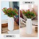 thumbnail image 3 of Houderco 12Ud Red Fake Flower Stems Baby's Breath Style for Vase Decoration and Special Occasion, 3 of 8