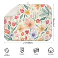 thumbnail image 2 of Microfibre Drying Mat for Kitchen Pioneer Dish Drying Drainer Mat Absorbent Colorful Floral Drying Mat Washing Up for Glass, Plate & Cup 18inch X 24inch, 2 of 5