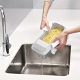thumbnail image 3 of 2 Pieces Creative Kitchen Storage Box Draining for Basket and Microwave Heating, 3 of 5
