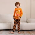 thumbnail image 6 of Hotiary Halloween Family Pajamas Sets, Halloween Family Matching Pajamas Sleepwear, Holiday Pumpkin Print Family Pjs Jammies Nightwear Loungewear for 3M-2XL, 6 of 8