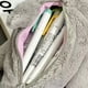 thumbnail image 3 of Sidaley Bolsa de almacenamiento organizadora con cremallera de tiburón y pájaro, caja con dibujos animados bonitos, gran capacidad, hecha de Carpetas de archivos tiburón, 3 of 6