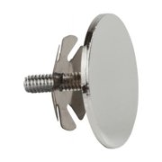 Econoco - EC2 - Chrome End Cap for 1 1/4" Round Hangrail - Sold in Pack of 100