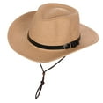 thumbnail image 3 of Sombrero de paja Unisex Zulema para el sol, 3 of 8