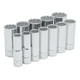 thumbnail image 1 of Juego De 12 Dados Largos En Pulgadas 1/2 Inch En Riel Urrea 54107, 1 of 2
