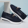 thumbnail image 3 of Joernso Women's Mesh Tennis Shoes Breathable Slip-on Walking Shoes Light-weight Low Top Sneakers Casual Shoes for Daily Wear Running Errands, 3 of 8
