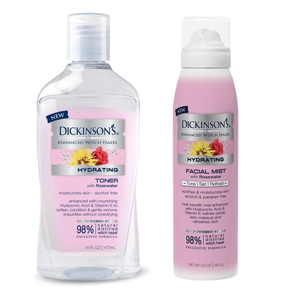 rose water witch hazel spray
