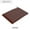 Coffee, variant on 3-Seat Porch Swing Replacement Canopy 65x45 Inch Polyester UV Block Sun Shade Cover Outdoor Fabric for Garden Patio Swing Frame Top