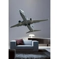thumbnail image 2 of Wallhogs Chibi Alaska Air 737 Flyover Cutout Wall Decal, 2 of 2