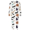 thumbnail image 3 of AGWOLF Halloween Family Pajamas Matching Sets Halloween Pajamas for Family 2024 Cute Mathcing Family Jammies 2 Piece Sleepwear Outfits Dad L, 3 of 7