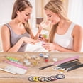 thumbnail image 5 of 30pcs Plastic Tweezers for Crafts & Women - Bulk Pack, Straight/Bent/Curved Tweezers Set for DIY Jewelry, Beads & Cake Decorating Stickers, 5 of 9