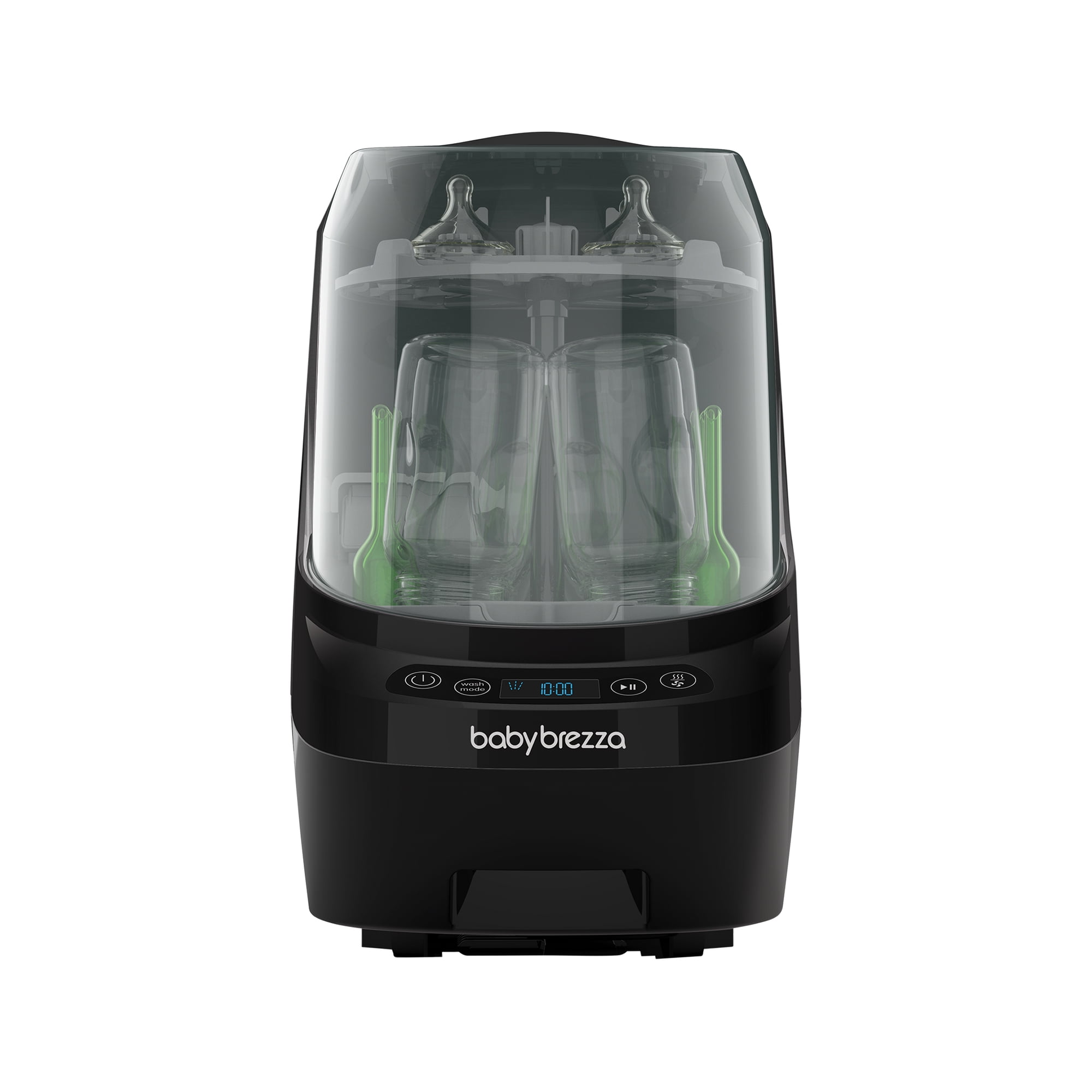 Baby Brezza Bottle Washer Pro - Baby Bottle Washer, Sterilizer + Dryer - All in One Machine Cleans Baby Essentials like Bottles + Pump Parts – Appliance Replaces Bottle Brushes & Drying Racks, Black