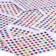 thumbnail image 2 of OUNONA 10 Sheets Star Shape Stickers Multi-Color for Teachers Supplies Reward Tracking Progress, 2 of 2