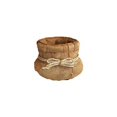 thumbnail image 1 of CR-6861NL Cheung Bocal Rond avec Nœud Papillon en Corde, Marron, 1 of 1