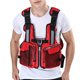 thumbnail image 5 of Soidarity para pesca al aire libre con silbato Chaleco de flotación multibolsillo para adultos Ropa Deportiva, Zapatos negro Soidarity OD016945-02, 5 of 6
