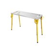 thumbnail image 4 of AKDSteel Table de Soudage, 76x51cm Établi Robuste avec Capacité de 226kg, Hauteur Réglable, 3 Angles, Roues Verrouillables, et Pieds Pliants, 4 of 7
