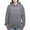 Graphite Gray, variant on - Phi Sigma Pi White Wordmark Sweatshirt - Pullover Hoodie, Classic & Comfortable Hooded Sweatshirt