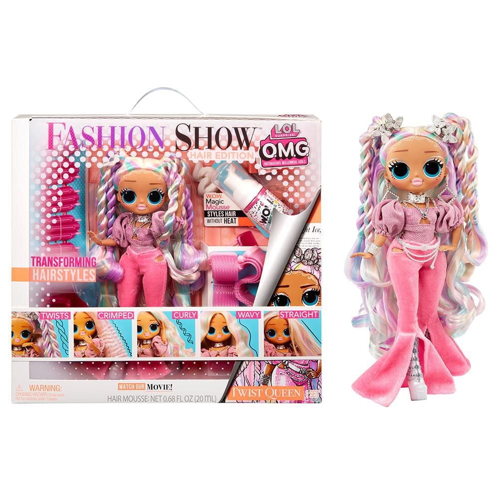 LOL Surprise OMG Fashion Show Hair Edition Twist Queen Fashion