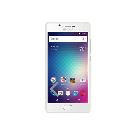 BLU Studio Touch S0211UU 16GB Unlocked GSM Dual-SIM 4G Quad-Core Android Phone w/ 8MP Camera - Gold
