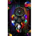 thumbnail image 1 of Taladro de dibujo de diamante 5D DIY cuadrado completo colorido Dream Catcher Decor (NF0380) Hugtrwg Para estrenar, 1 of 9