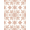 Pink Beige, Pattern 7, variant on Design&I 8'x10' Washable Area Rug Snag-Free Floral Medallion With Sage Botanical Border Accents Vintage Distressed Refined for Dining Room, Large Office, Lounge