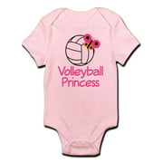 CafePress - Volleyball Princess Gift Infant Bodysuit - Baby Light Bodysuit